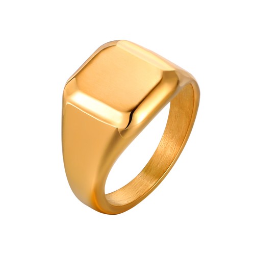 Personalised square top signet - personalised,