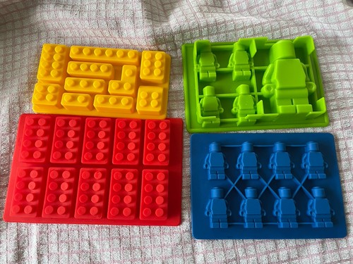 Lego and brick jelly - jelly, mould/