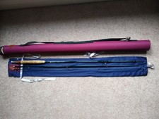 Hardy Gem II fly rod with bag and travel tube all in excellent condition