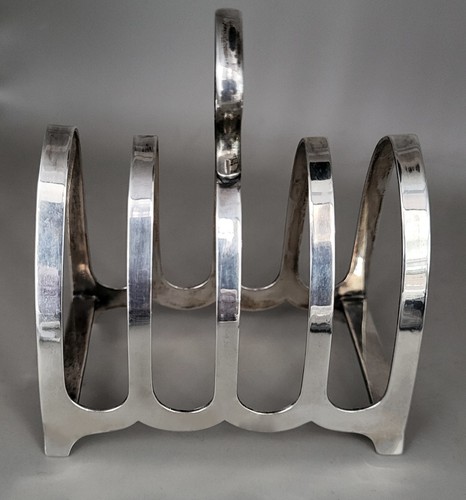 Solid silver toast - silver, 4