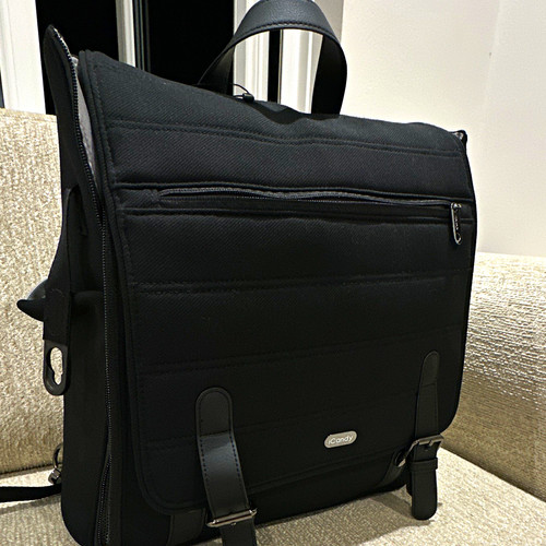 Icandy solid black - black, backpack