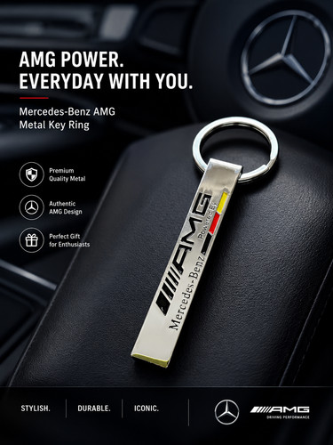 Luxury car keychain - car, amg