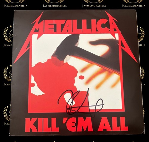 Signed kirk hammett metallica - hammett,