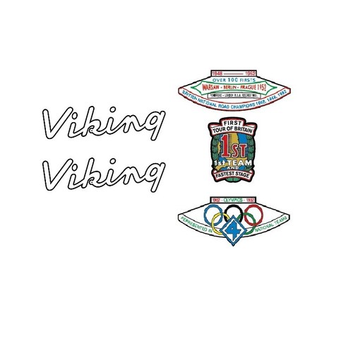Viking tour britain 1950s - of,