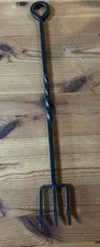 Black Fireside Toasting Fork