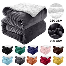 Heavy Sherpa Fleece Blanket
