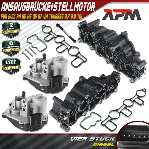Inlet manifold actuator - manifold+2x,