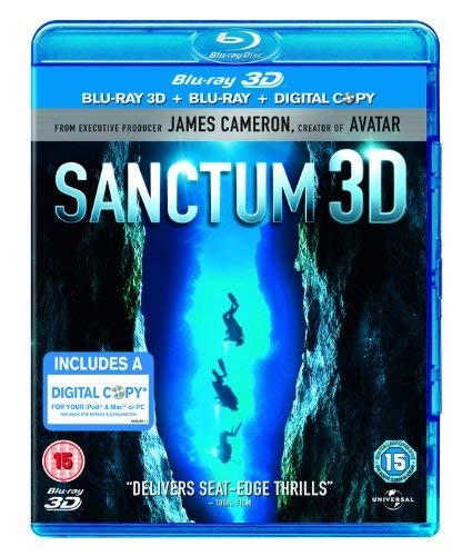 Sanctum blu ray - 3d, +