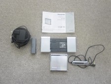 Panasonic MDLP WALKMAN  SJ-MJ50 Portable MiniDisc Player  with speaker dock 