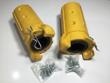 12 x SHOT BLAST HOSE COUPLINGS  1"1/4 Connectors, joiners, Clemco fit & Screws