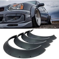1 Set Car Fender Flares Flexible Durable Wide Body Kits Wheel Arches Universal
