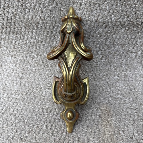 Vintage door knocker gilt - vintage,