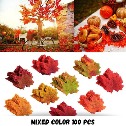 Artificial maple leaf - leaf, fake