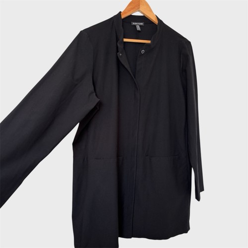 Eileen fisher black crepe - fisher,