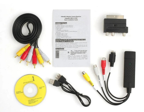 Easycap usb vhs vcr to - vhs, dvd