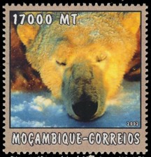 MOZAMBIQUE 1650e - Polar Bear