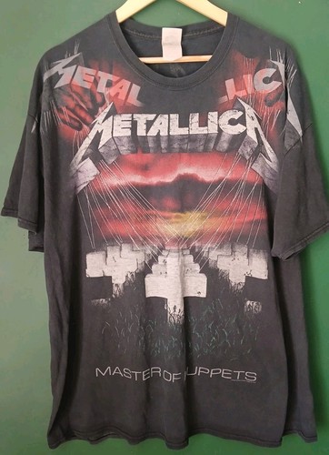 Metallica mens shirt 2xl - metallica,