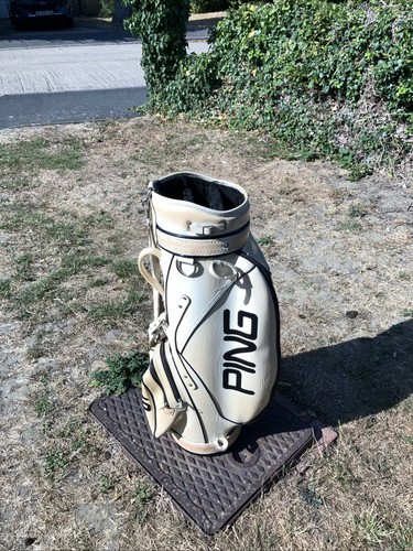 Vintage ping staff leather - vintage,