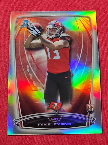 2014 bowman chrome mike evans - chrome,