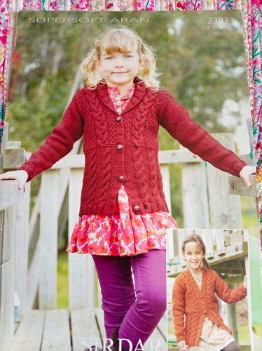 Sirdar supersoft aran girls - supersoft,