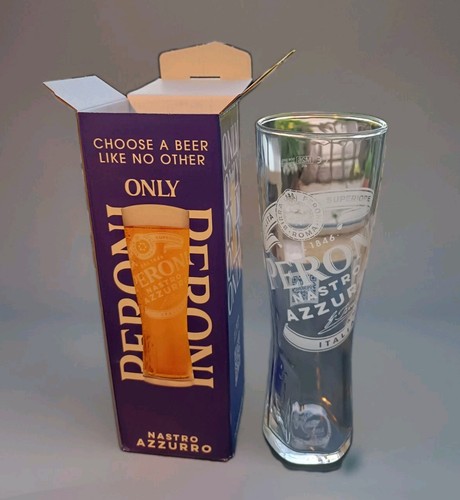 Peroni pint glass nastro - ,