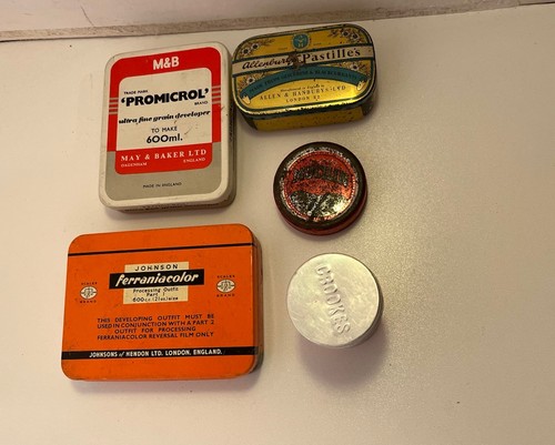 Collectible vintage tins - collectible,