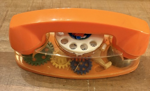 Blue box toy - toy, rotary