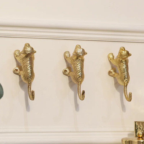 Set gold monkey - set, 3