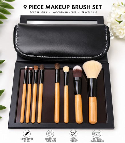 Piece makeup brush set - makeup, with