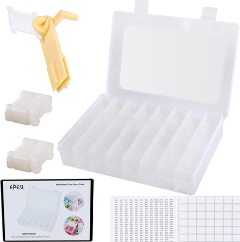 Embroidery floss organizer - embroidery,