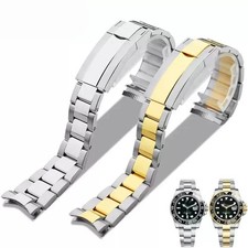 904L Metal Watch Bracelet Strap 20mm 21mm for Rolex Daytona GMT Submariner