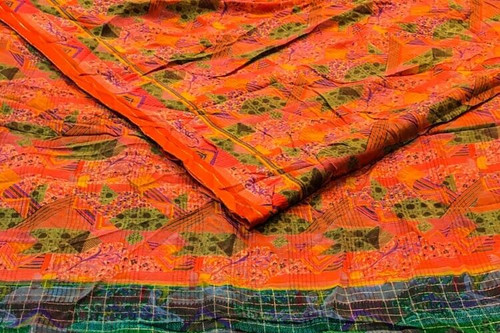 100 pure silk sari vintage - pure,