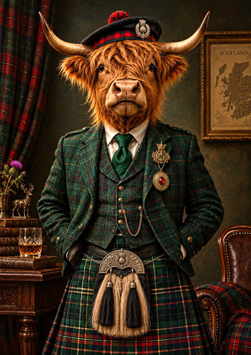 Highland cow scottish - highland,