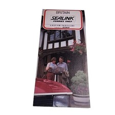 Britain Sealink Ferries Map