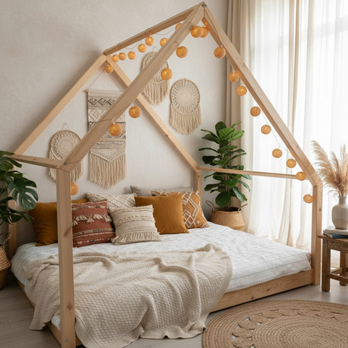 Montessori house bed uk - bed,