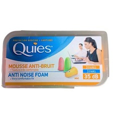 Quies Earplug Foam Fluo 3 pairs