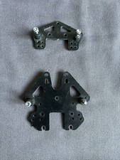 Schumacher CAT 2000 Ultra Short Rear Shock Brackets - Front And Rear