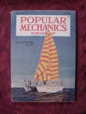 POPULAR MECHANICS Magazine November 1951 Cabin Super Catamaran