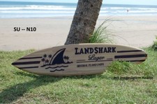 SURFBOARD WOODEN 100cm MODEL ORNAMENTAL RETRO surfer surf board beach /su100N10