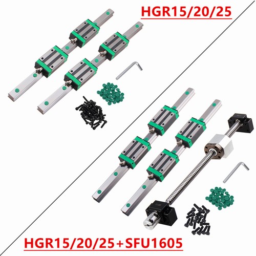 2pcs hgr15 linear - 2pcs, guide