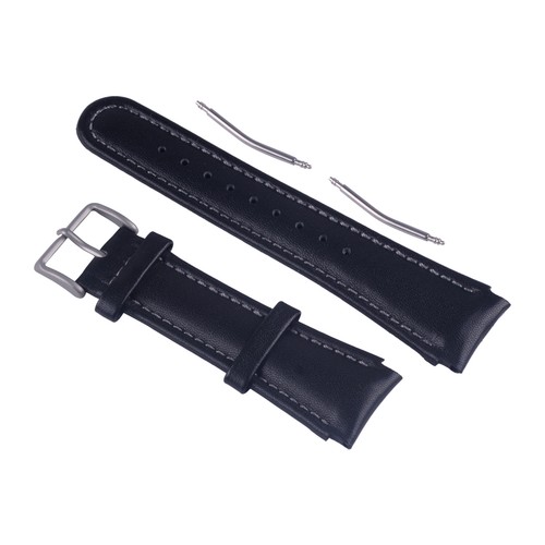 22mm leather watchband - 22mm,