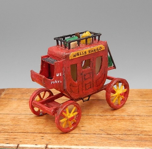 Ooak wooden wells fargo - wooden,