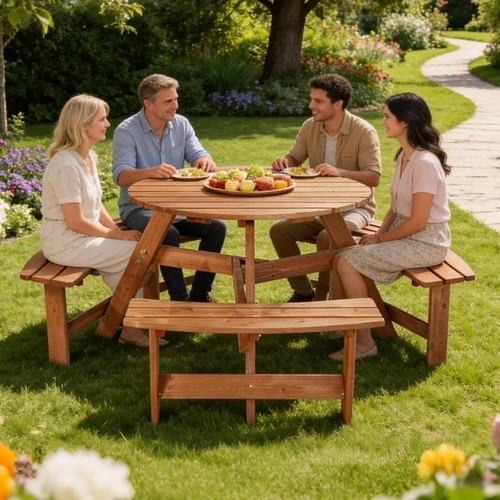 Birchtree seater round - birchtree, 6