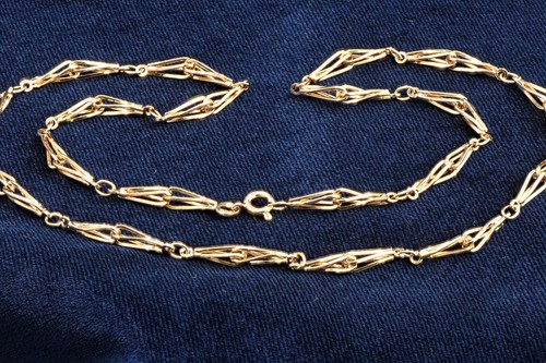 Solid 9ct gold italian chain - italian,