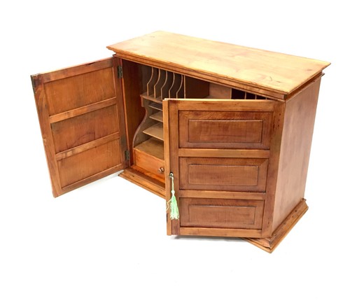 Antique pine wooden tabletop - wooden,