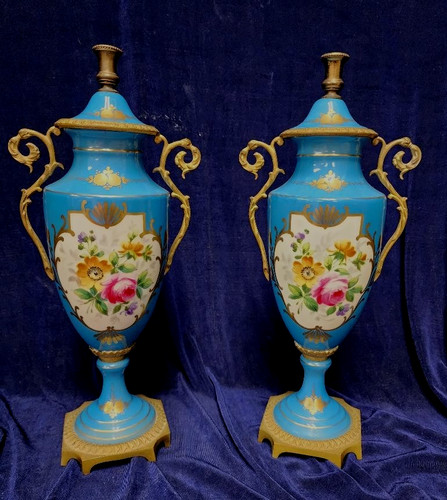 Turquoise sevres style - turquoise, sevres--style