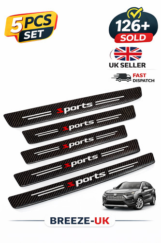 5pcs carbon fiber car - carbon,