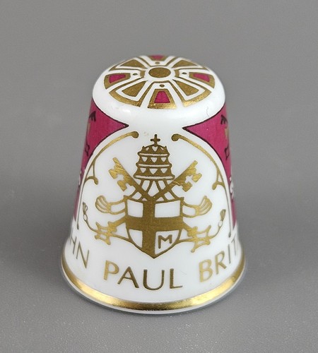 Spode thimble pope john - 'pope,