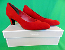 Tamaris Red heels UK7.5 EU41 USED