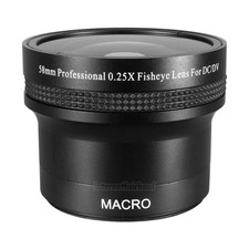 Fisheye fish eye attachment